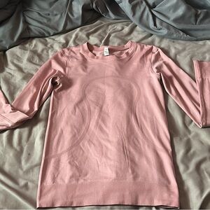 Pink Long Sleeve Top